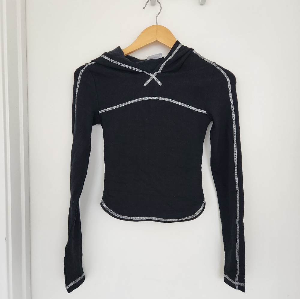 Urban Outfitters Out From Under Fast Lane Slim Hoodie Sweatshirt XS